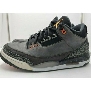 Nike Air Jordan 3 Retro Fear Pack 2013 Black Grey